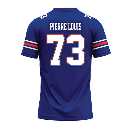 Florida - NCAA Football : Daniel Pierre Louis - Blue Premium Football Jersey-1