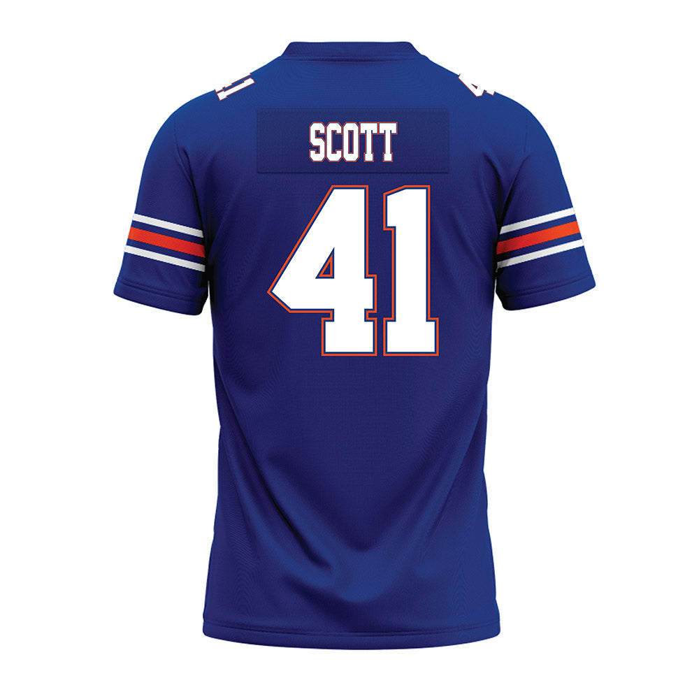 Florida - NCAA Football : Winfield Scott - Blue Premium Football Jersey-1