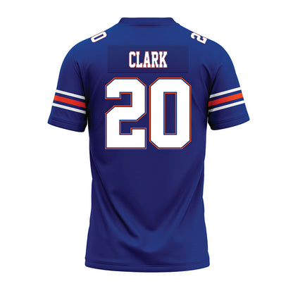 Florida - NCAA Football : Waltez Duke Clark - Blue Premium Football Jersey-1