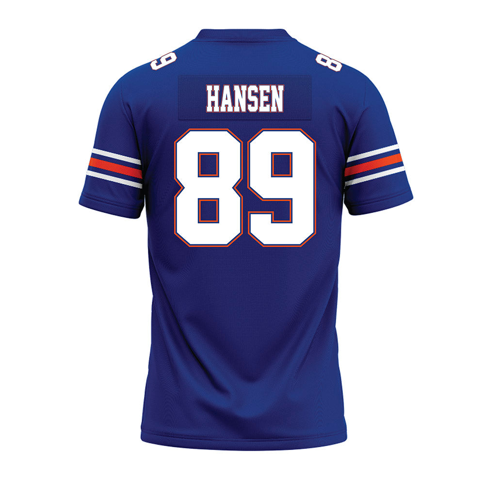Florida - NCAA Football : Hayden Hansen - Blue Premium Football Jersey-1