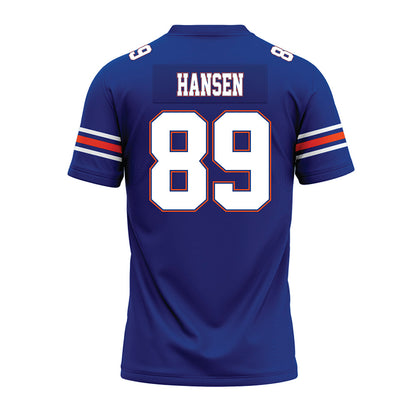 Florida - NCAA Football : Hayden Hansen - Blue Premium Football Jersey-1