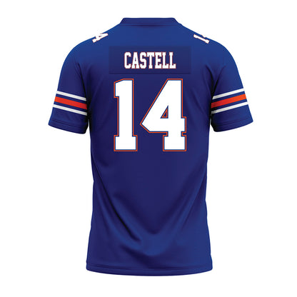 Florida - NCAA Football : Jordan Castell - Blue Premium Football Jersey-1