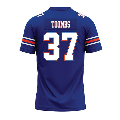 Florida - NCAA Football : Javion Toombs - Blue Premium Football Jersey-1