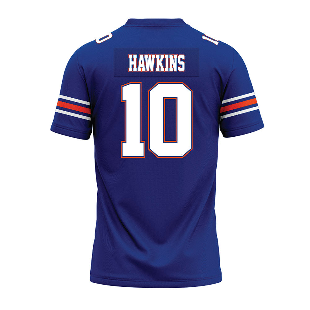 Florida - NCAA Football : Tank Hawkins - Blue Premium Football Jersey-1