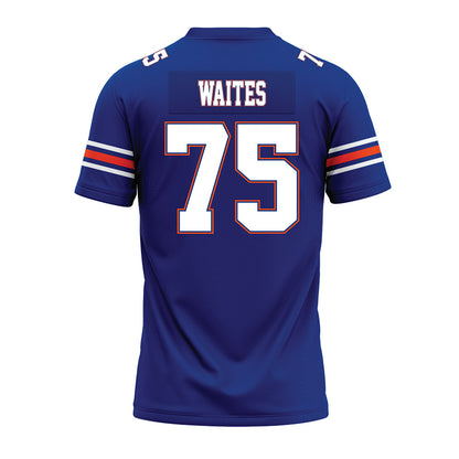 Florida - NCAA Football : Kamryn Waites - Blue Premium Football Jersey-1