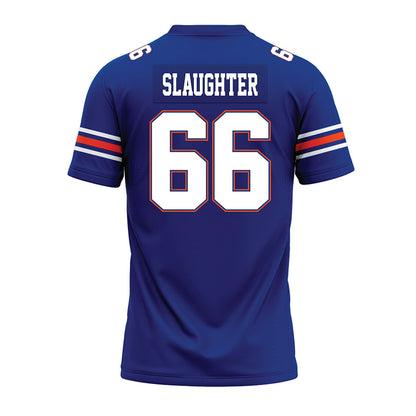 Florida - NCAA Football : Jake Slaughter - Blue Premium Football Jersey-1