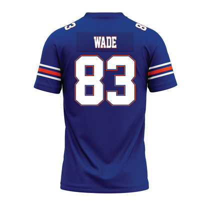 Florida - NCAA Football : Jackson Wade - Blue Premium Football Jersey-1