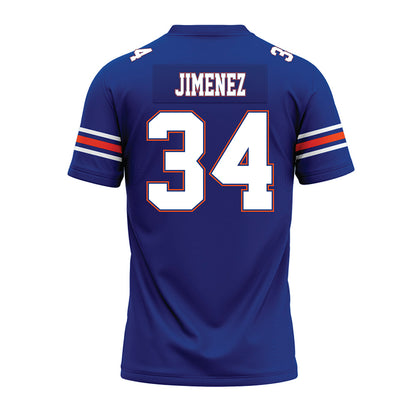 Florida - NCAA Football : Kelvin Jimenez - Blue Premium Football Jersey-1