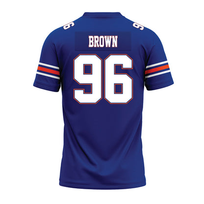 Florida - NCAA Football : Tarvorise Brown - Blue Premium Football Jersey-1