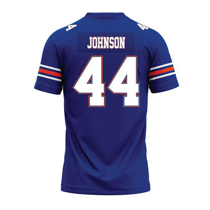 Florida - NCAA Football : Myles Johnson - Blue Premium Football Jersey-1
