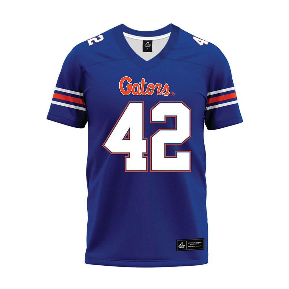 Florida - NCAA Football : Matthew Kade - Blue Premium Football Jersey-0