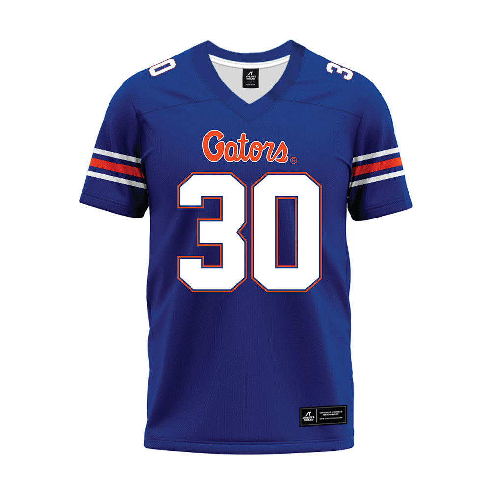 Florida - NCAA Football : Taylor Spierto - Blue Premium Football Jersey-0