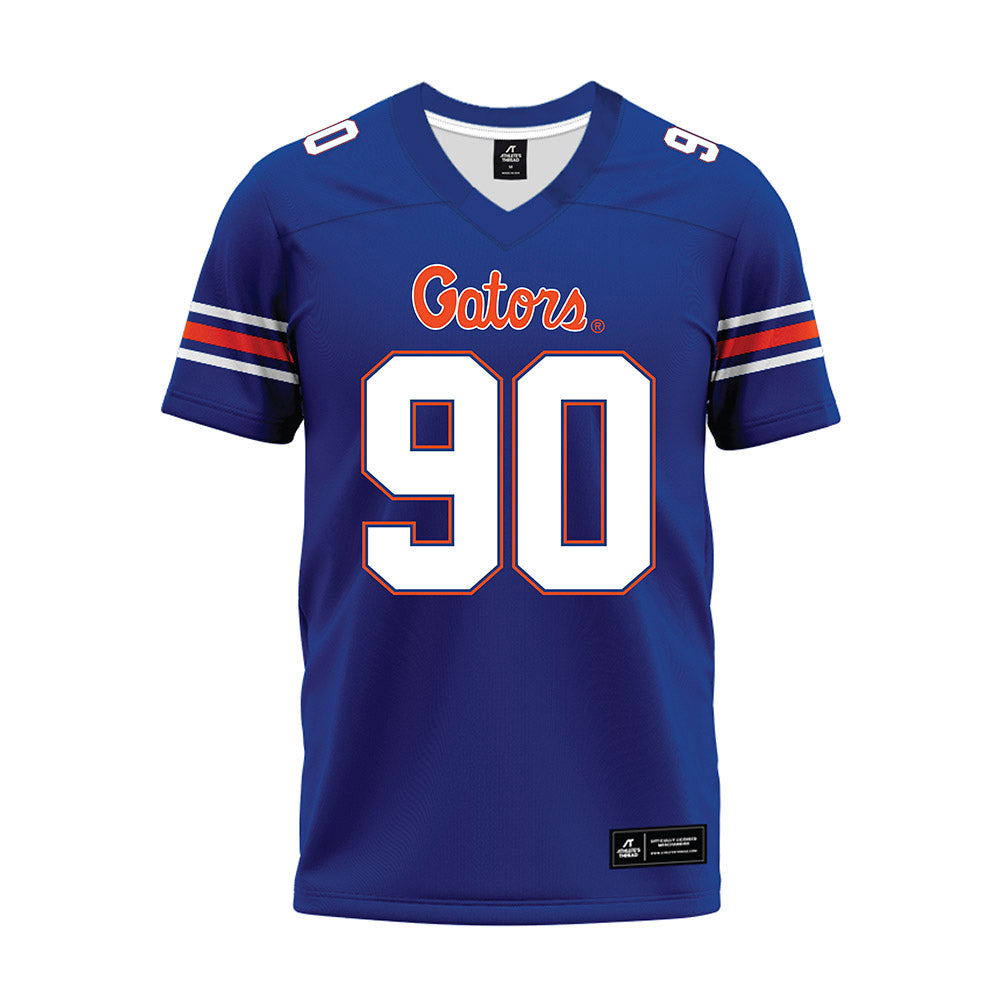 Florida - NCAA Football : Brendan Bett - Blue Premium Football Jersey-0