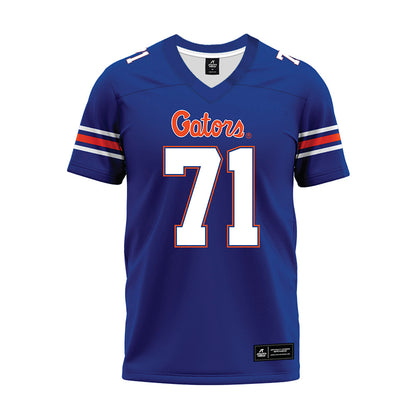 Florida - NCAA Football : Roderick Kearney - Blue Premium Football Jersey-0