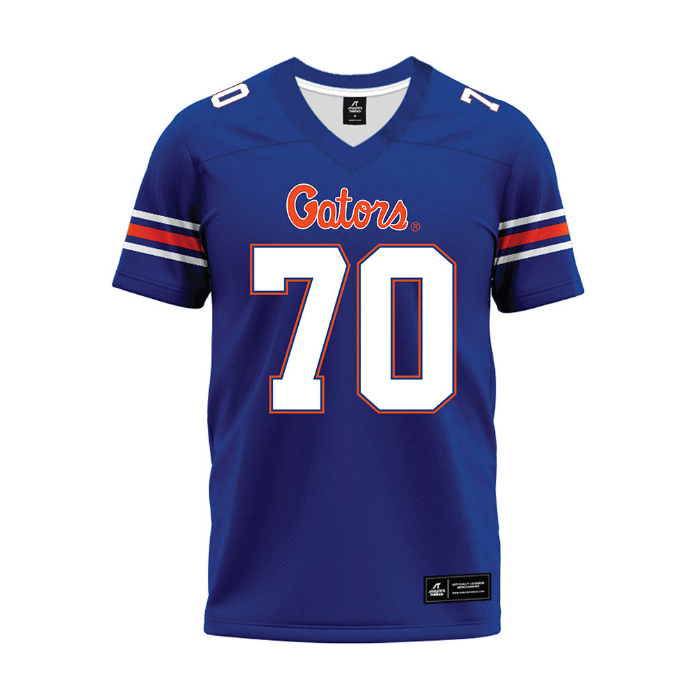 Florida - NCAA Football : Damieon George Jr - Blue Premium Football Jersey-0