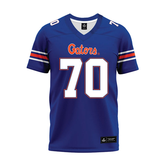 Florida - NCAA Football : Damieon George Jr - Blue Premium Football Jersey-0