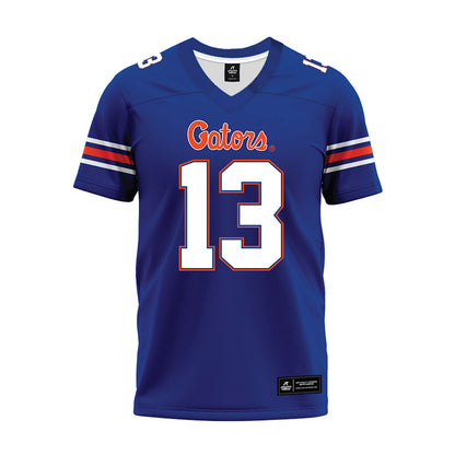 Florida - NCAA Football : Jadan Baugh - Blue Premium Football Jersey-0