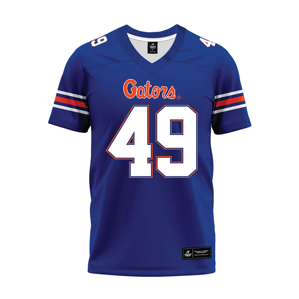 Florida - NCAA Football : Jalen Wiggins - Blue Premium Football Jersey-0