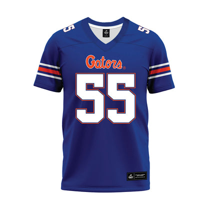 Florida - NCAA Football : Tavaris Dice - Blue Premium Football Jersey-0