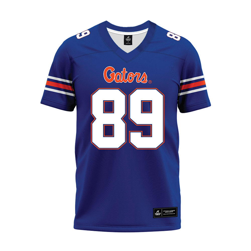 Florida - NCAA Football : Hayden Hansen - Blue Premium Football Jersey-0