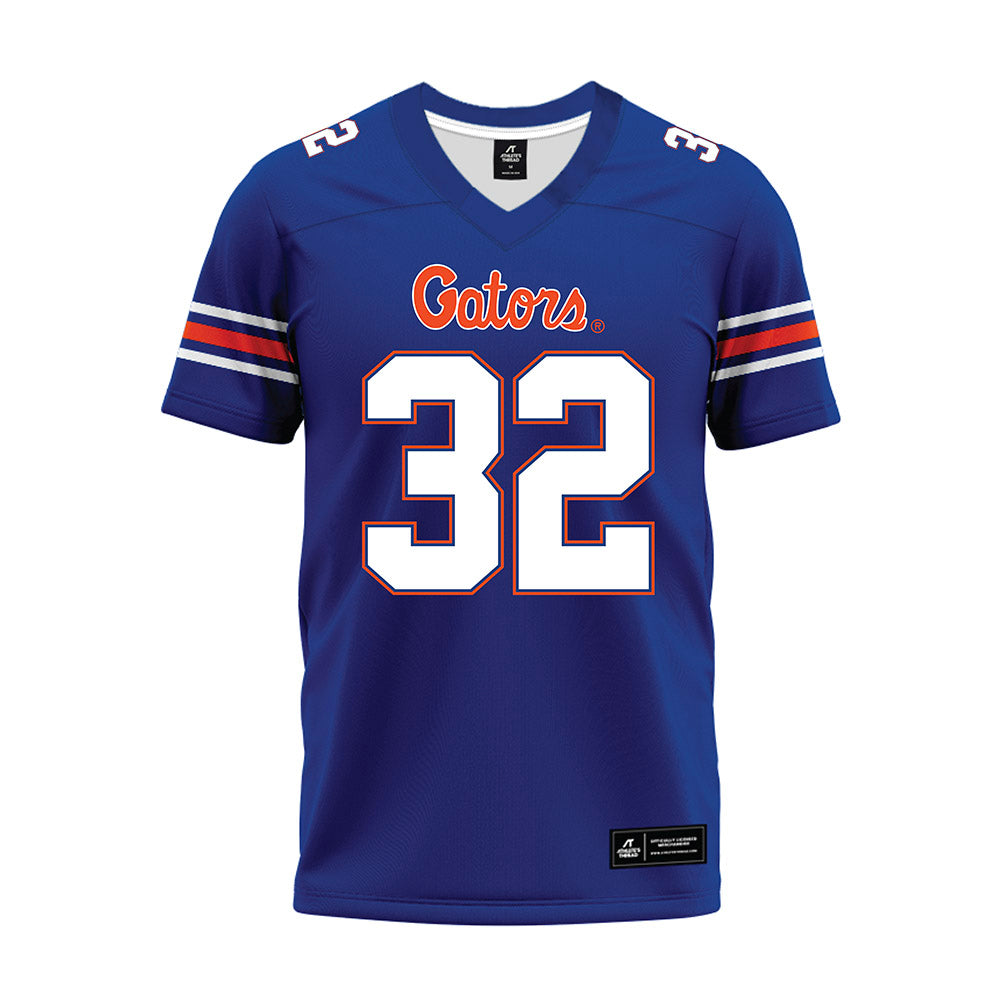 Florida - NCAA Football : Cahron Rackley - Blue Premium Football Jersey-0