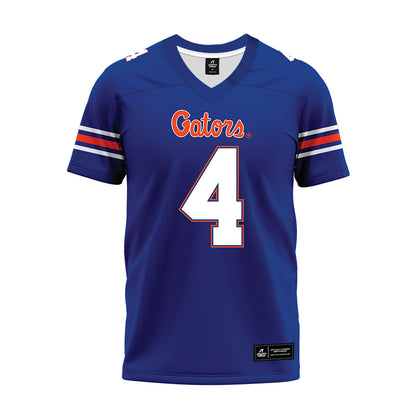 Florida - NCAA Football : Tawaski Abrams - Blue Premium Football Jersey-0