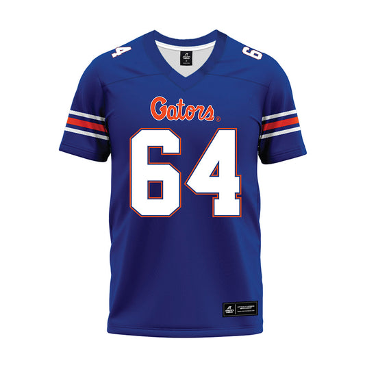 Florida - NCAA Football : Riley Simonds - Blue Premium Football Jersey-0