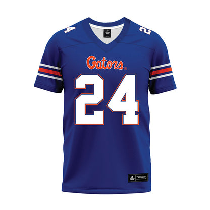 Florida - NCAA Football : Jakobi Jackson - Blue Premium Football Jersey-0