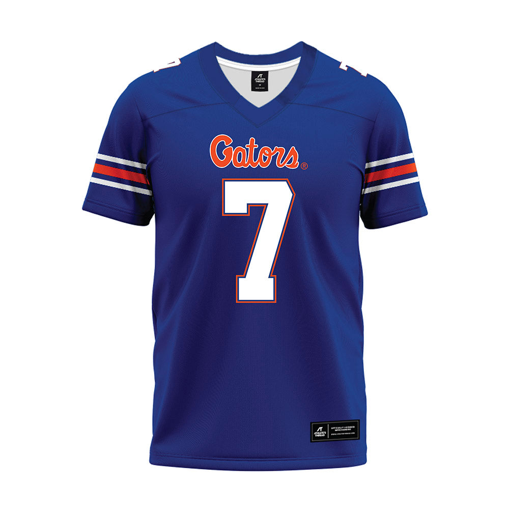 Florida - NCAA Football : Amir Jackson - Blue Premium Football Jersey-0