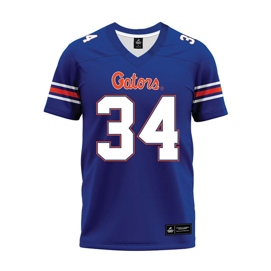 Florida - NCAA Football : Kelvin Jimenez - Blue Premium Football Jersey-0