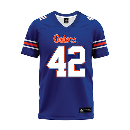 Florida - NCAA Football : Rocco Underwood - Blue Premium Football Jersey-0