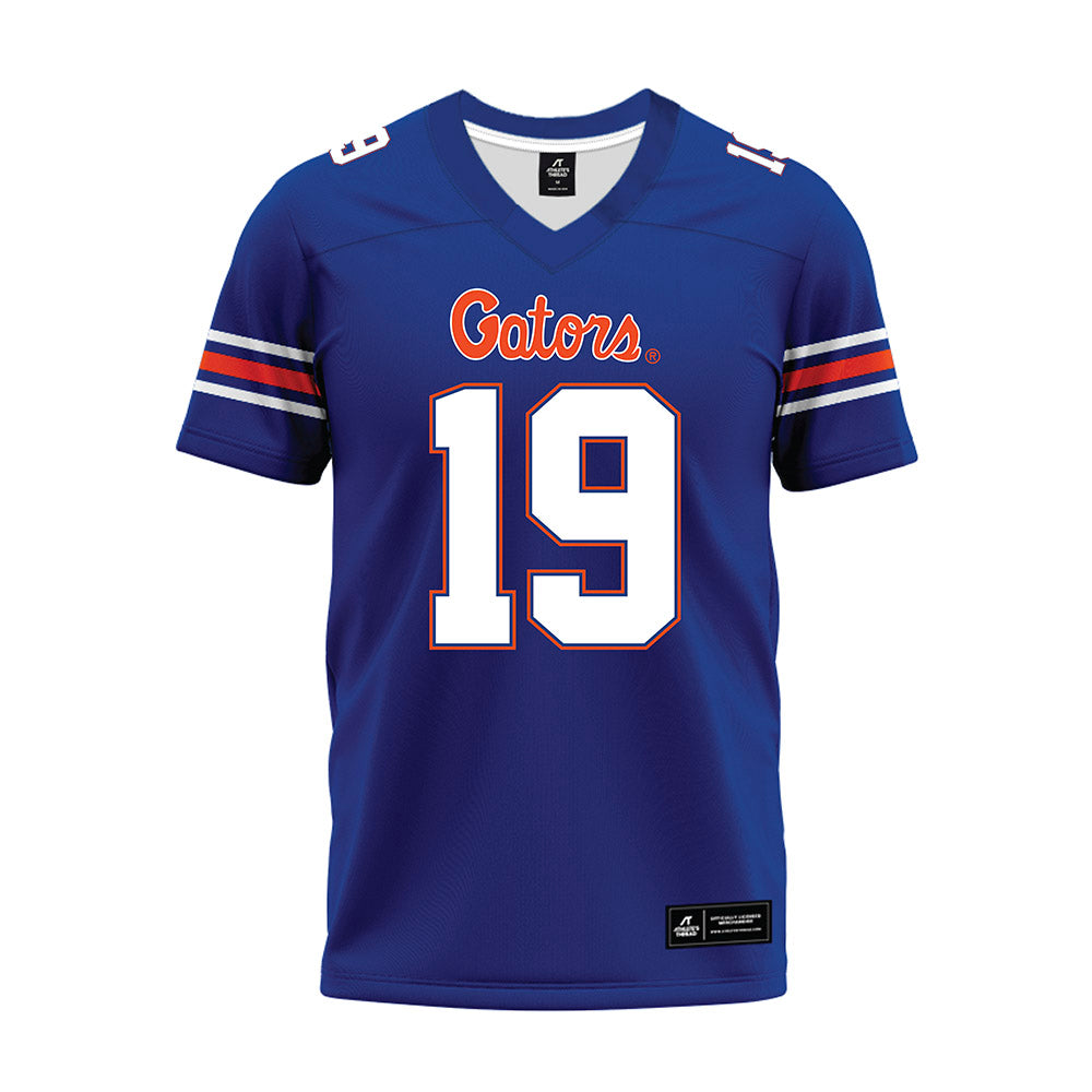 Florida - NCAA Football : Tommy Doman Jr - Blue Premium Football Jersey-0