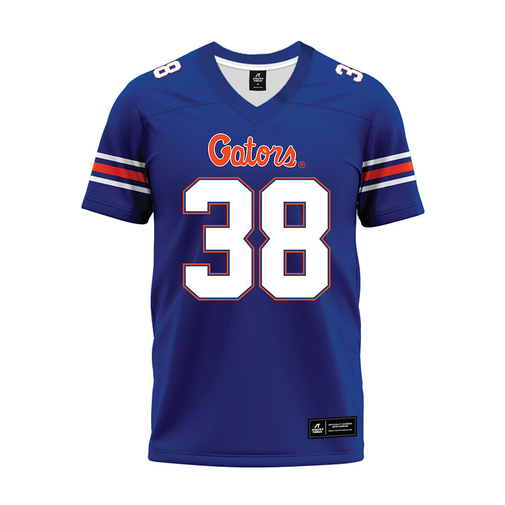 Florida - NCAA Football : Nicholas Inglis - Blue Premium Football Jersey-0