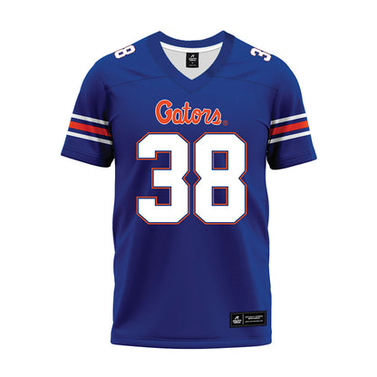 Florida - NCAA Football : Nicholas Inglis - Blue Premium Football Jersey-0