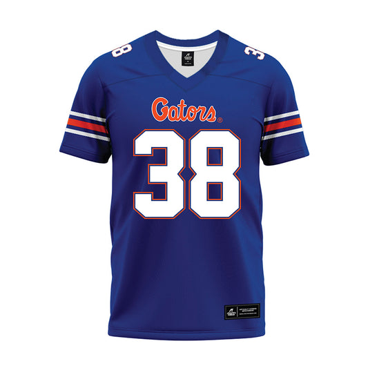 Florida - NCAA Football : Nicholas Inglis - Blue Premium Football Jersey-0
