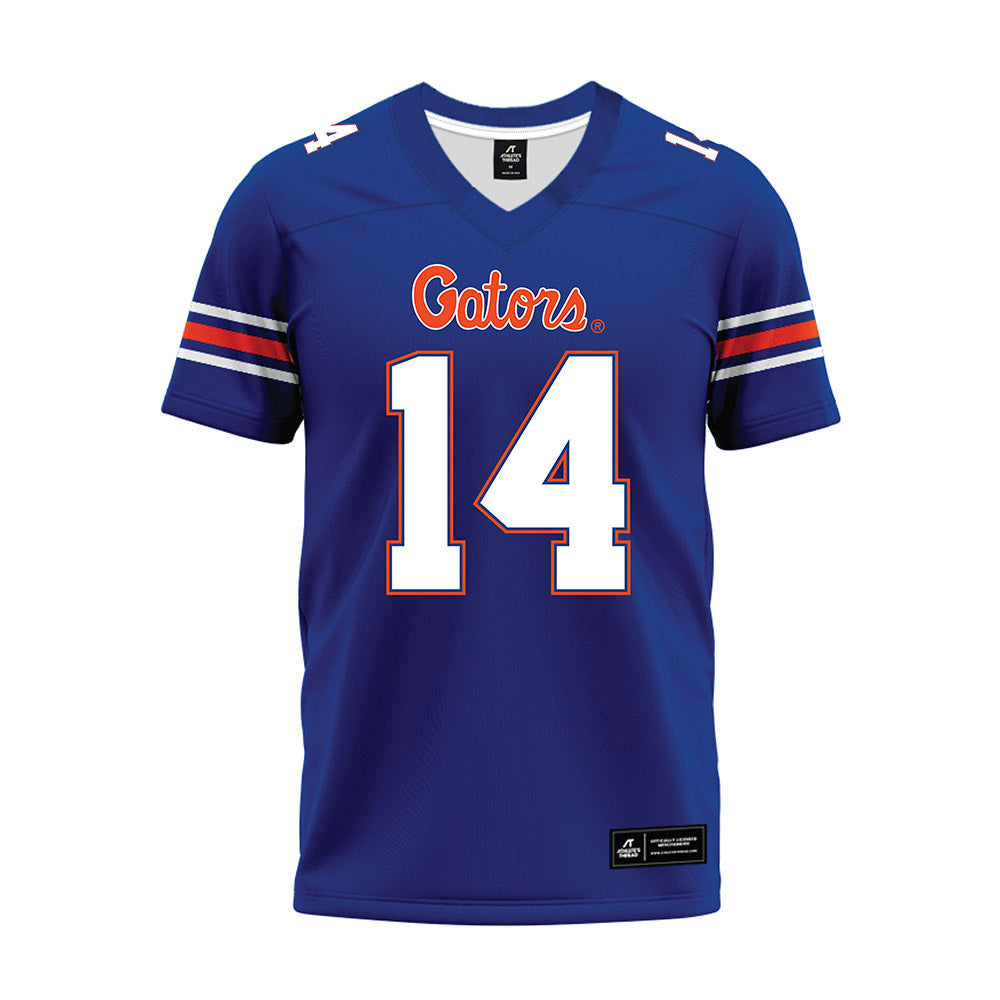 Florida - NCAA Football : Jordan Castell - Blue Premium Football Jersey-0
