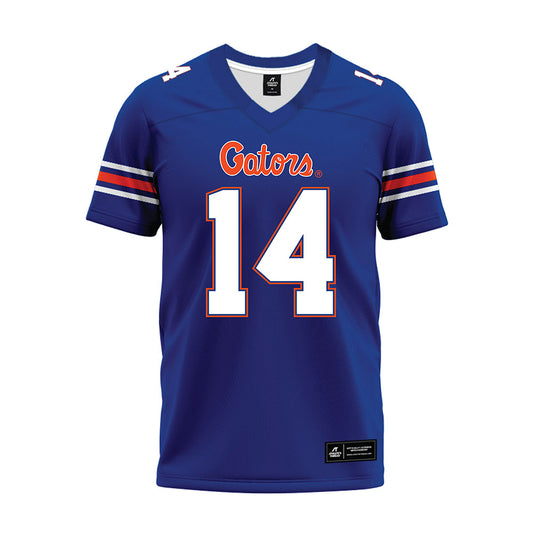 Florida - NCAA Football : Jordan Castell - Blue Premium Football Jersey-0