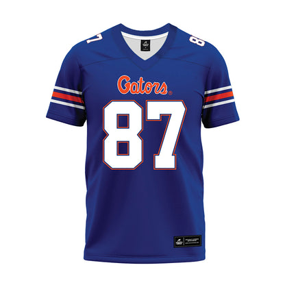 Florida - NCAA Football : Cameron Kossmann - Blue Premium Football Jersey-0