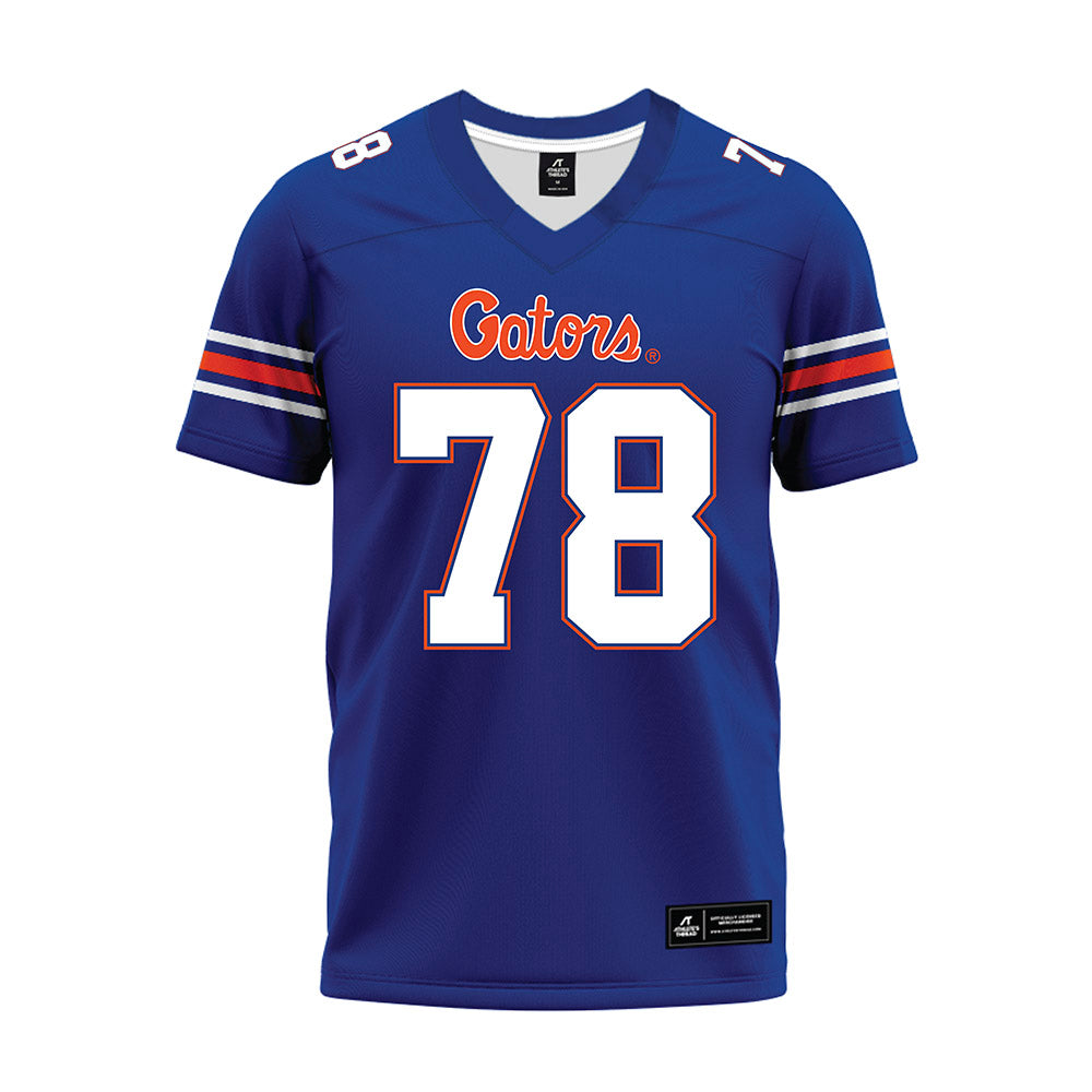 Florida - NCAA Football : Marcus Mascoll - Blue Premium Football Jersey-0