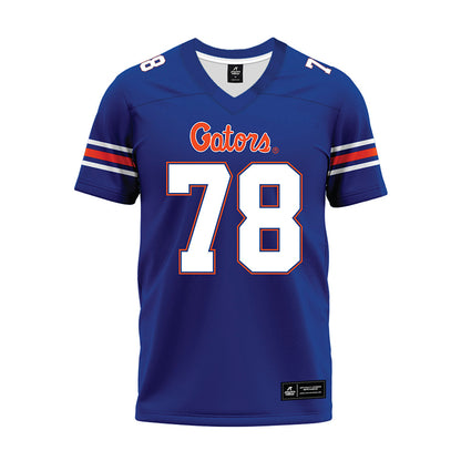 Florida - NCAA Football : Marcus Mascoll - Blue Premium Football Jersey-0