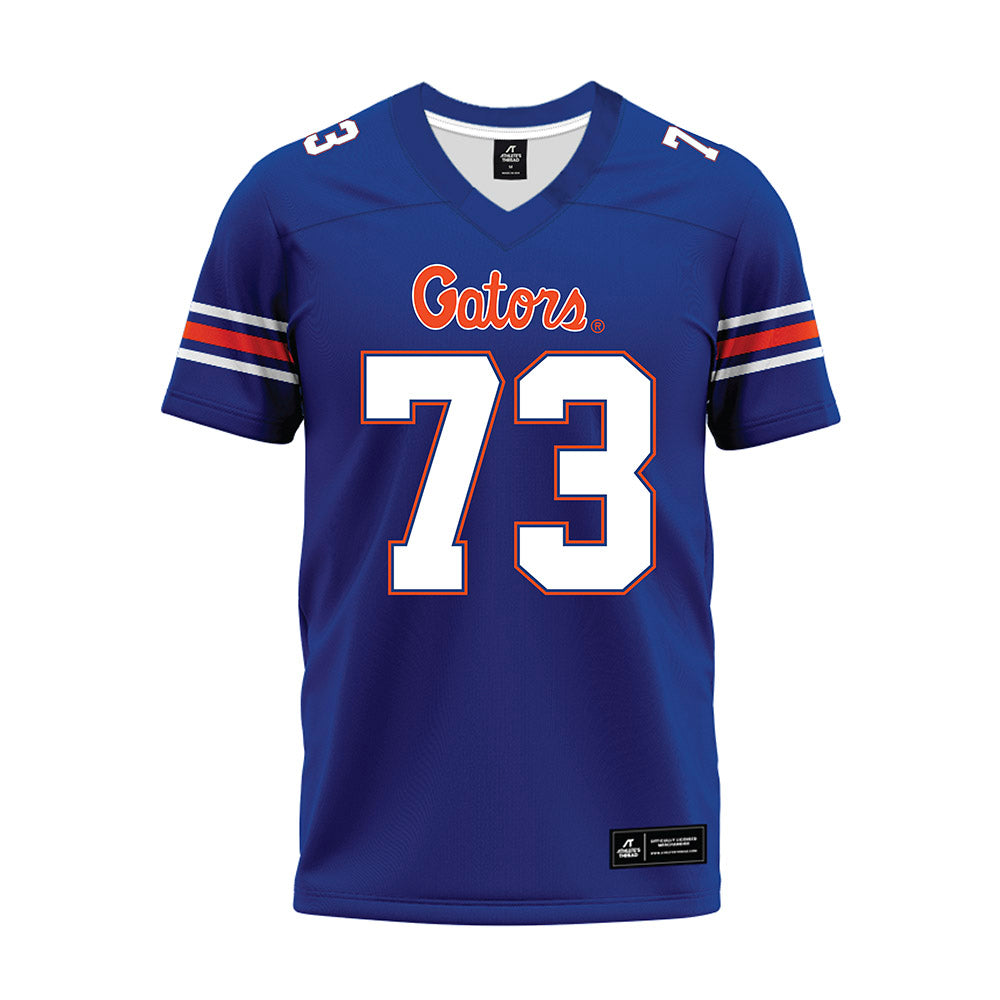 Florida - NCAA Football : Daniel Pierre Louis - Blue Premium Football Jersey-0