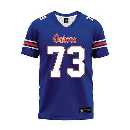 Florida - NCAA Football : Daniel Pierre Louis - Blue Premium Football Jersey-0