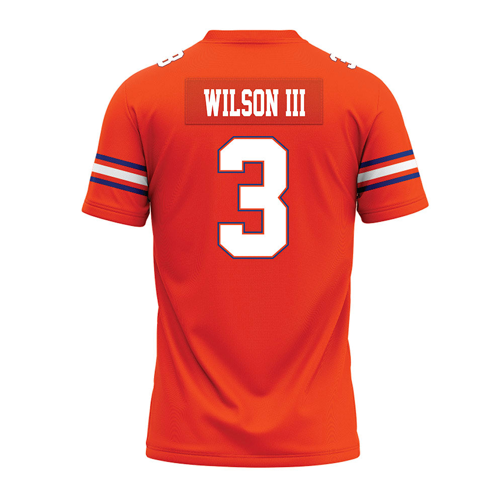 Florida - NCAA Football : Eugene Wilson III - Orange Premium Football Jersey-1