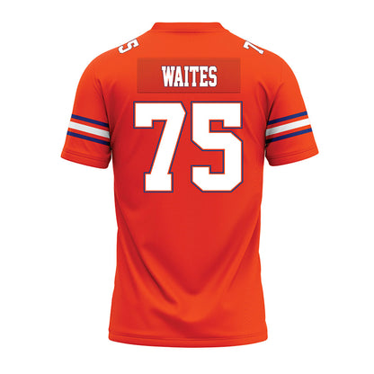 Florida - NCAA Football : Kamryn Waites - Orange Premium Football Jersey-1