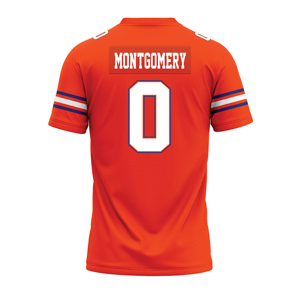 Florida - NCAA Football : Naeshaun Montgomery - Orange Premium Football Jersey-1