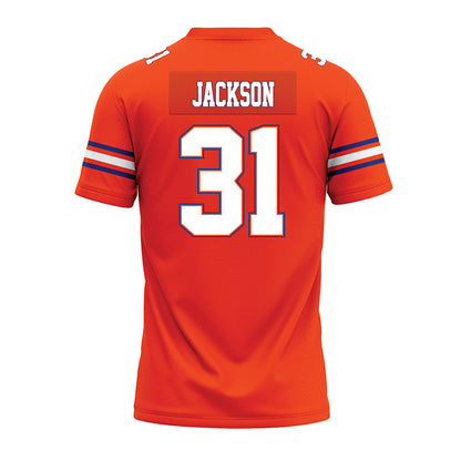 Florida - NCAA Football : Evan Jackson - Orange Premium Football Jersey-1