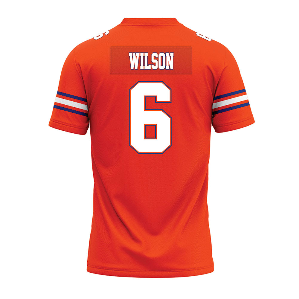 Florida - NCAA Football : Dallas Wilson - Orange Premium Football Jersey-1