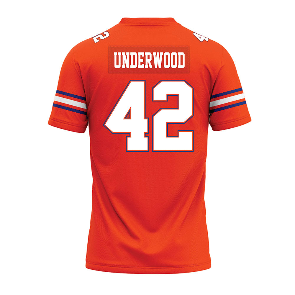 Florida - NCAA Football : Rocco Underwood - Orange Premium Football Jersey-1
