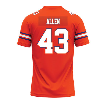 Florida - NCAA Football : Alfonzo Allen - Orange Premium Football Jersey-1