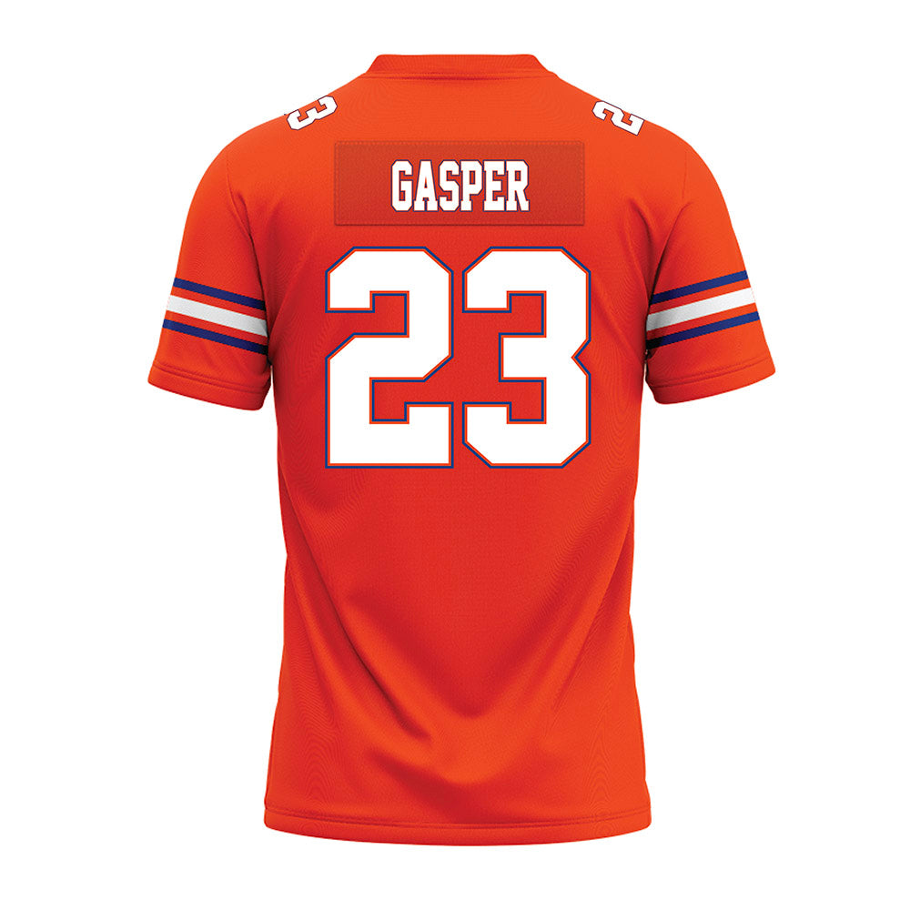 Florida - NCAA Football : Chad Gasper - Orange Premium Football Jersey-1